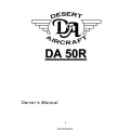 Desert Aircraft DA 50R Owner's Manual $4.95