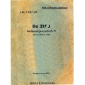 Dornier Do 217 J Bedienungsvorschrift-FI $4.95