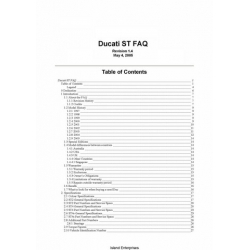 Ducati FAQ ST2, ST4, ST4S, ABS and ST3 Motorcycles Owner's Manual 2005