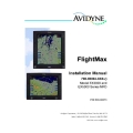 Avidyne Model EX3000 and EX5000 Series MFD FlightMax Installation Manual 600-00073_rev5