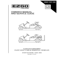 Ezgo Gasoline Powered Fleet Golf Cars and Personal Vehicles Owner’s Manual and Service Guide 28681-G01-GB