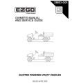 Ezgo Electric Powered Utility Vehicles Owner's Manual and Service Guide (2005) 28803-G01