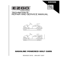 Ezgo Gasoline Powered Golf Cars Technician's Repair and Service Manual 605586