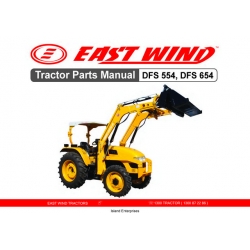 East Wind DFS 554, DFS 654 Tractor Parts Manual