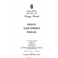 Rolls-Royce Merlin  Two-stage, Two-speed Aero Engine Maintenance Manual