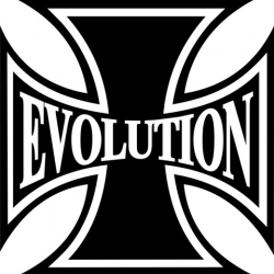 Evolution Iron Cross Helmet/Tank Decals/Stickers 3 Inches Square!