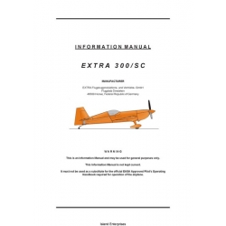 Extra 330SC Information Manual 2010