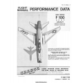 North American F-100A, C, D & F USAF Series Performance Data Flight Manual/POH