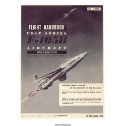 Republic F-105B Thunderchief USAF Series Aircraft Flight Handbook 1956