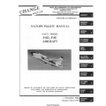 Vought F-8D & F-8E Crusader Navy Model Aircraft Natops Flight Manual/POH