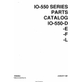 Continental IO-550-D,E,F & L Series Part Catalog X30606A