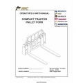FFC Compact Tractor Pallet Fork 10703 Operator's & Parts Manual 2007