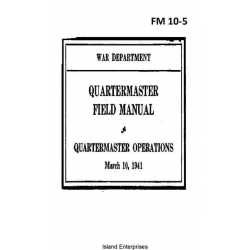 FM 10-5 Quartermaster Operations Field Manual