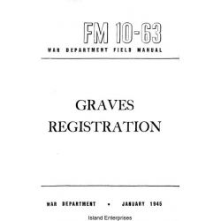 FM 10-63 Graves Registration Field Manual