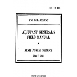 FM 12-105 Army Postal Service Field Manual