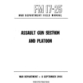 FM 17-25 Assault Gun Section and Platoon Field Manual