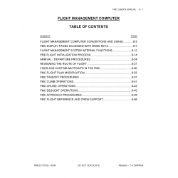 FMC PMDG 737NG - AOM Flight Management Computer User's Manual 2004