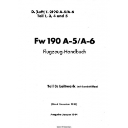 Focke-Wulf FW 190 A-5/A-6 Teil 3 Flugzeug-Handbuch