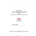 Flight Design Aircraft Operatings Instructions CTSW Classic and CTSW Advanced 2005-2009