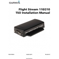 Garmin Flight Stream 110/210 TSO Installation Manual 190-01700-00