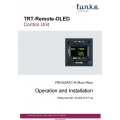 Funke TRT-Remote-OLED Control Unit Operation and Installation Manual $4.95