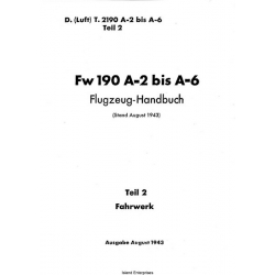 Fw 190 A-2 bis A-6 Teil 2 Flugzeug-Handbuch