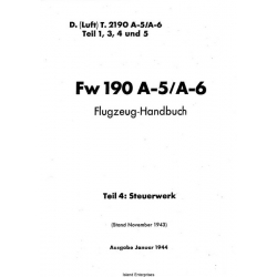 Fw 190 A-5/A-6 Teil 4 Flugzeug-Handbuch