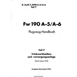 Fw 190 A-5/A-6 Teil 7 Flugzeug-Handbuch