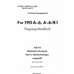 Fw 190 A-6, A-6/R1 Teil 9B Flugzeug-Handbuch