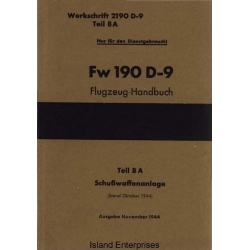 Fw 190 D-9 Teil 8A Flugzeug-Handbuch