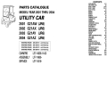 Yamaha Utility Car 2001-2004 G21AW-X-Y-Z Parts Catalogue