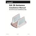 Garmin GA 58 Antenna Installation Manual 190-00587-20