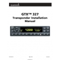 Garmin GTX 327 Transponder Installation Manual 2008