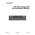 Garmin GTX 3X5 Transponder TSO Installation Manual 190-01499-02_v16