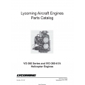 Lycoming VO-360 Series and IVO-360-A1A Helicopter Engines Parts Catalog  PC-107