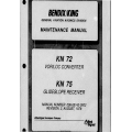 Bendix King KN-72-75 Maintenance Manual 006-05142-0002