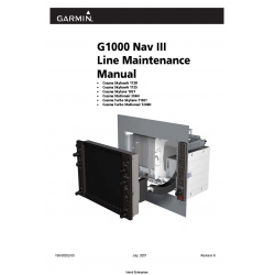 Garmin G1000 Nav III Line Maintenance Manual