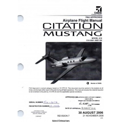 Cessna 510 Citation Mustang Flight Manual/POH 510FM-07