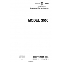 Cessna Model S550 Illustrated Parts Catalog S55PC13 