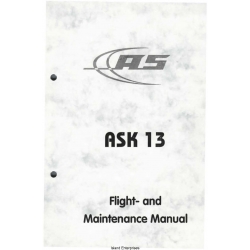 Schleicher ASK 13 Flight and Maintenance Manual 2010