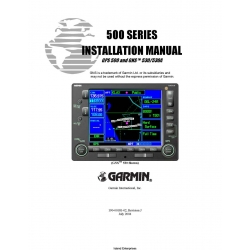 Garmin 500 Series Installation Manual 190-00181-02