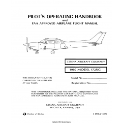 Cessna Model 172RG Pilot's Operating Handbook D1174-4-13