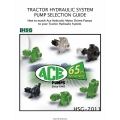 HSG Tractor Hydraulic System Pump Selection Guide 2011