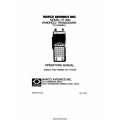 Narco HT 800 Handheld Transceiver 720 Channels Operators Manual 1983 03116-0620