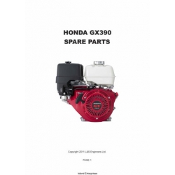 Honda GX390 Spare Parts Manual 2011