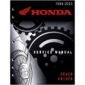 Honda XR80R and XR100R Motorcycles Shop Service Repair Manual 1998 - 2003