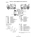 Husqvarna Tractor PK1942YT (96012001700) Repair Parts Manual
