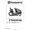 Husqvarna YTH23V48 (96043008600) Tractor/ Ride Mower Owners Manual