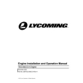Lycoming TEO-540-C1A Engine Installation and Operation Manual IOM-TEO-540-C1A Rev 4_v2021