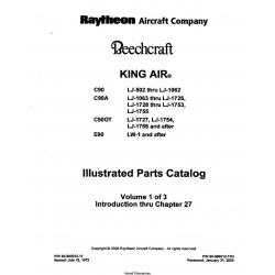  Beechcraft King Air C90-C90A-C90GT-E90 Illustrated Parts Catalog 90-590012-17H_v2006